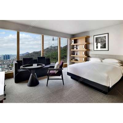 Modern Appearance Hotel Bedroom Furniture Sets For Apartment or Villa