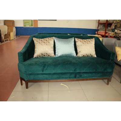 Retro Style Wooden Hotel Lobby Living Room Sofa Furniture for Sale