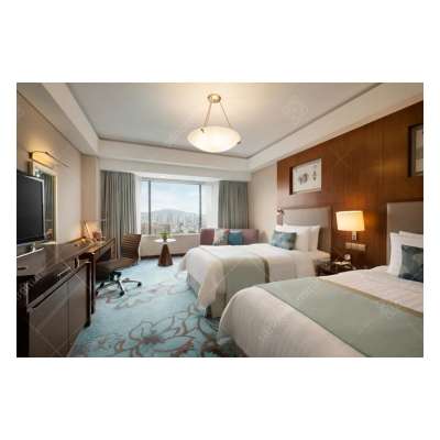 Shangri-La Hotel Suites Wooden Bedroom Sets For Sale